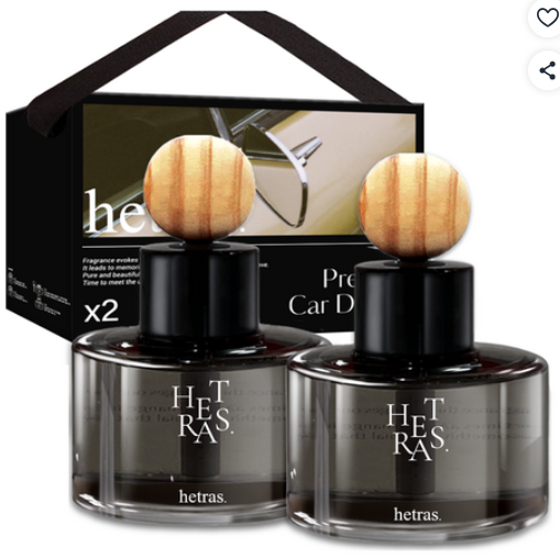 헤트라스 프리미엄 차량용 디퓨저 77ml 2p