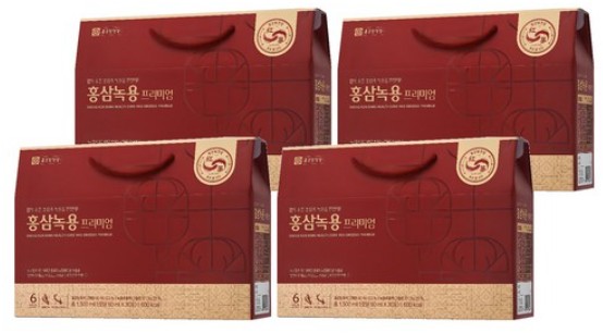 종근당건강 홍삼녹용 프리미엄 추석 선물세트