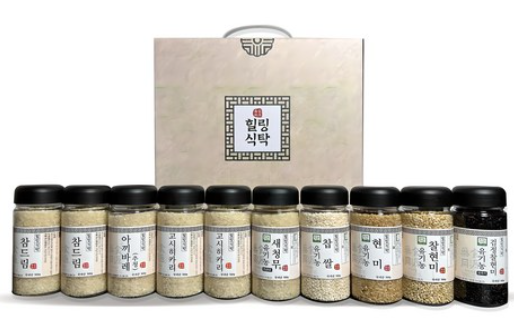 힐링식탁 건강을 담은 프리미엄 곡물 세트