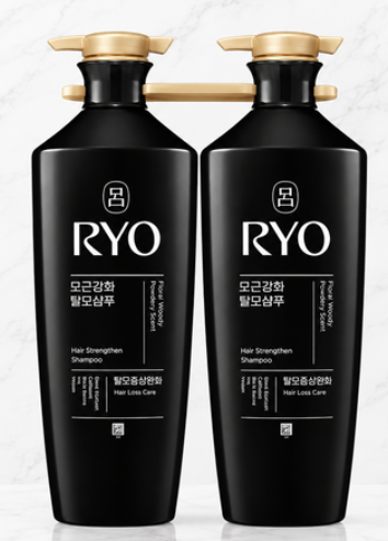 려 흑운 볼륨 모근강화 탈모증상완화 샴푸 우디향